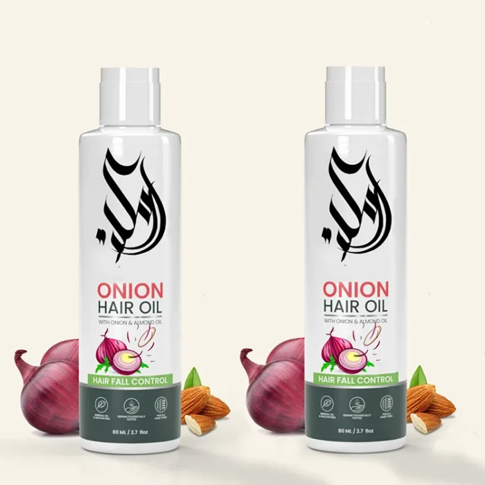 (PACK OF TWO ) ONION HAIR OIL FOR HAIR FALL CONTROL - Image 1